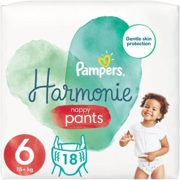 Pampers Harmonie Külot Bez 6 Beden 18 li