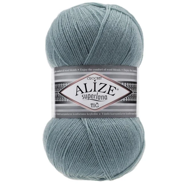 Alize Superlana Tığ Örgü İpi 164 Azur