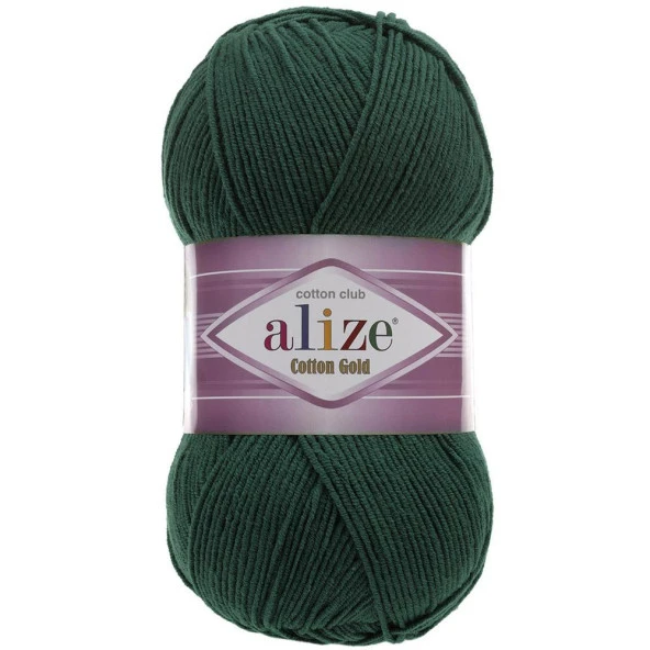 Alize Cotton Gold El Örgü İpi 426 Çam Yeşili