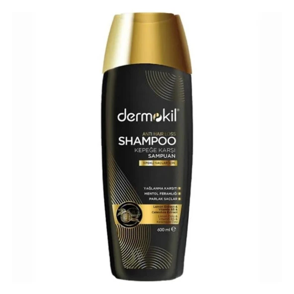 Dermokil Şampuan 600ml Kepeğe Karşı