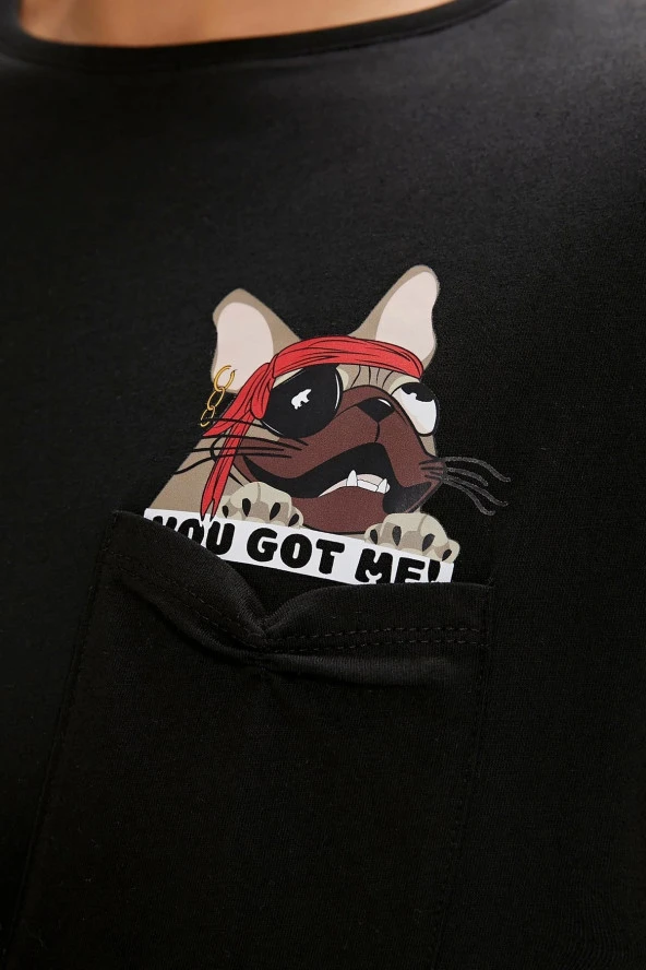 BAD BEAR Gotcha Night Men's T-Shirt - 3