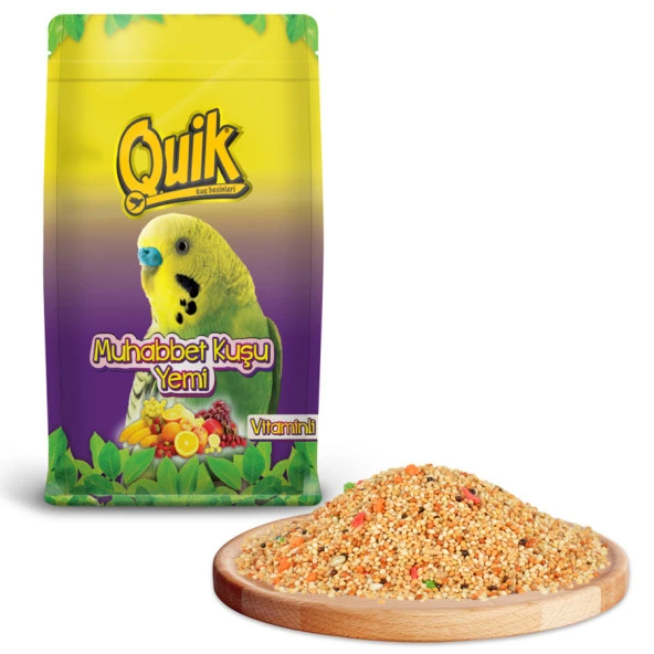 Quik Vitaminli Muhabbet Yemi 400 gr