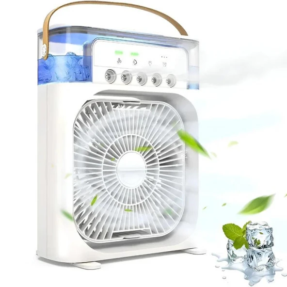 Hesaplidepom Taşınabilir Vantilatör Su Soğutmalı Masaüstü Usb Fan