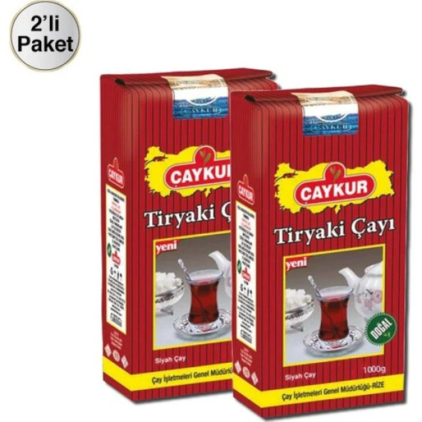 ÇAYKUR 1000 GR TİRYAKİ ürün görseli 1