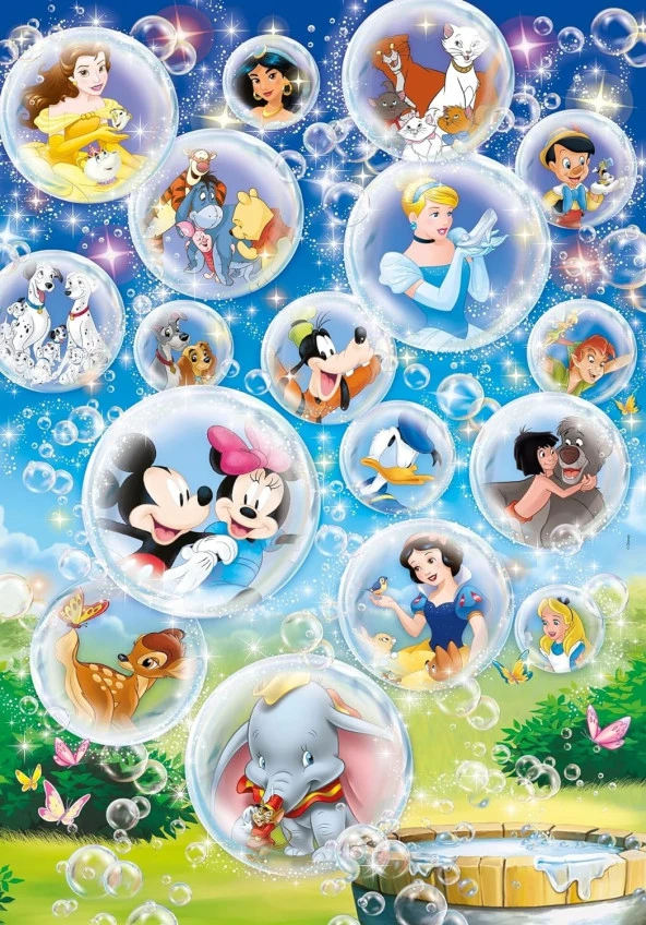 - 27119 - Supercolor Puzzle for Children Disney Classic-104 Pieces