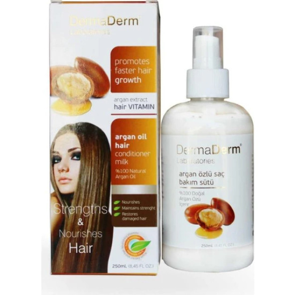 dermadem  argan özlü saç bakım sütü  250 ml