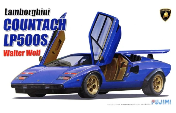 Fujimi 1/24 Lamborghini Countach Araba Maketi Model Araç Yapım Kiti