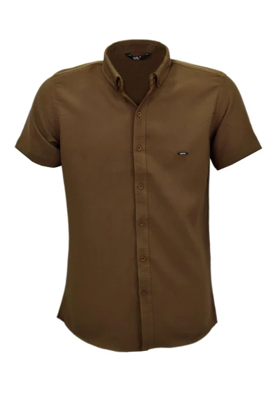 Erkek Spor Likralı Gömlek 0037 BGL-ST03848 - Resim 2