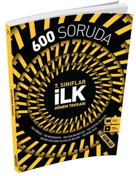 Hız 7. Sınıf 600 Soruda İlk Dönem Tekrarı - 1
