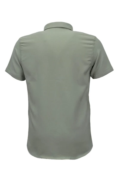 Erkek Spor Likralı Gömlek 0037 BGL-ST03848 - Resim 8