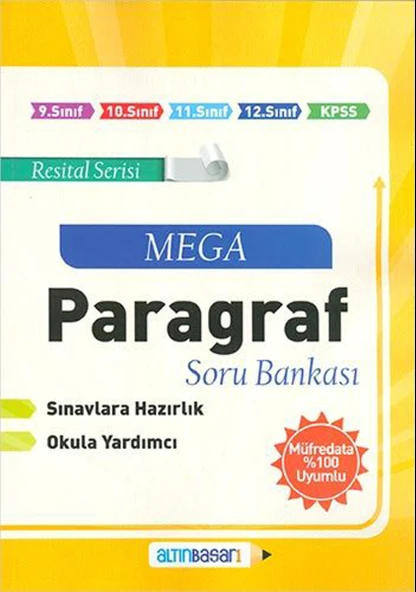 Altın Başarı Paragraf Mega Soru Bankası