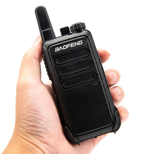 Valkyrie Baofeng 2 Adet BF-R5 El Telsizi Seti - Çift Kulaklık 2li Set Lisanssız Şarjlı 16 Kanal Vox Telsiz Seti - 5