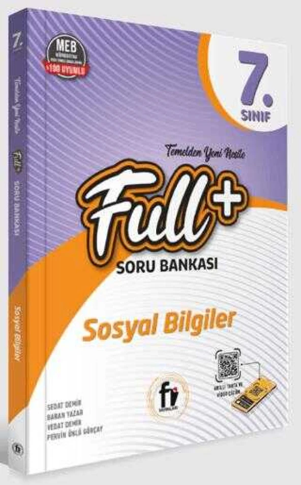 Fi Yayınları 7.Sınıf Full+ Sosyal Bilgiler Soru Bankası ürün görseli