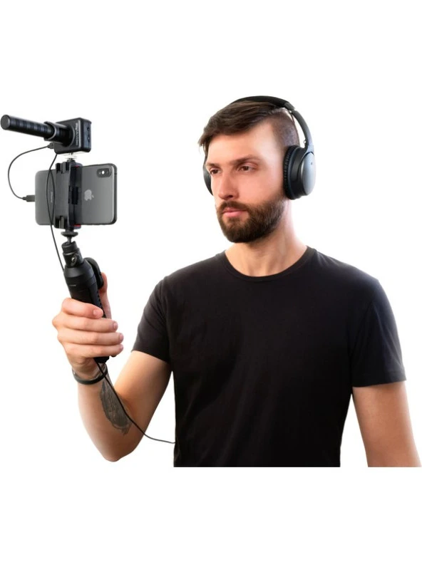 IK Multimedia Irig Mic Video Çok Amaçlı Dijital Shotgun Mikrofon - 2