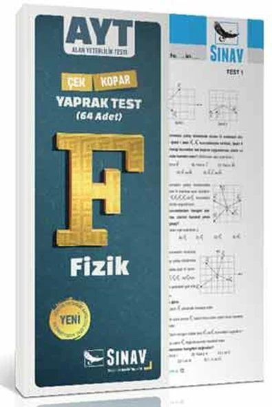 Sınav AYT Fizik Çek Kopar Yaprak Test