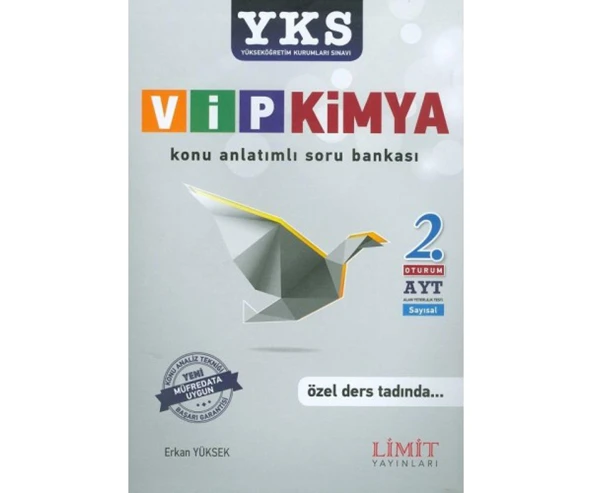Limit Ayt Vip Kimya Konu Anlatımlı Soru Bankası