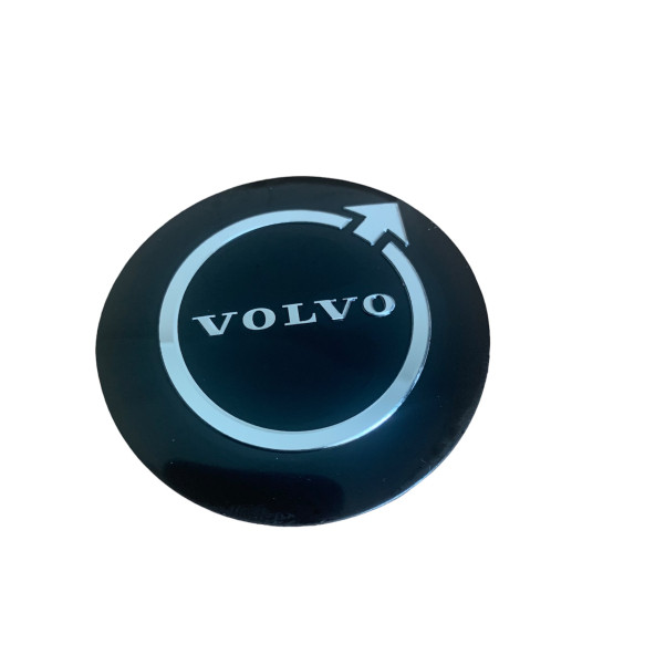 Volvo Logolu 56 Mm Alüminyum Jant Göbek Stıcker - 2