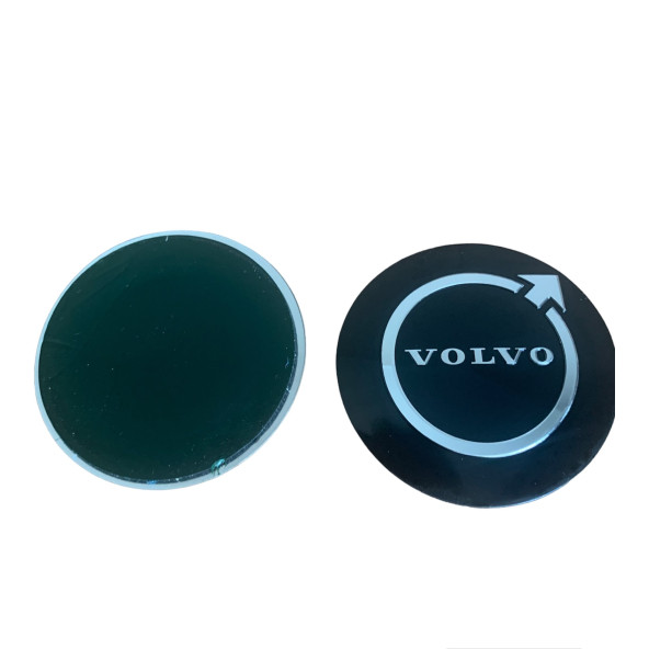 Volvo Logolu 56 Mm Alüminyum Jant Göbek Stıcker - 3