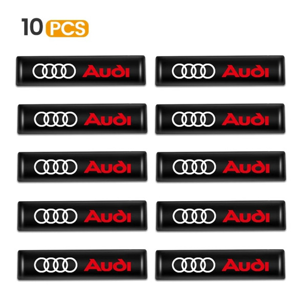 AUDI LOGOLU 10'LU ARMA STICKER (60MM-14 MM) - Resim 7
