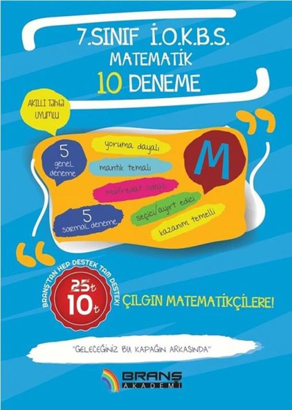 Branş Akademi 7.Sınıf Matematik 10 Deneme