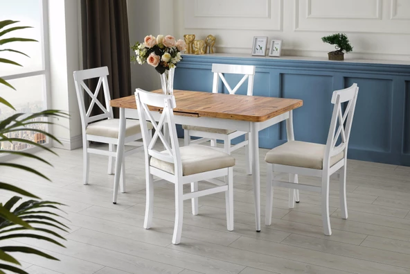 Lima Modern Açılır Sadece Mutfak Masası 70x120