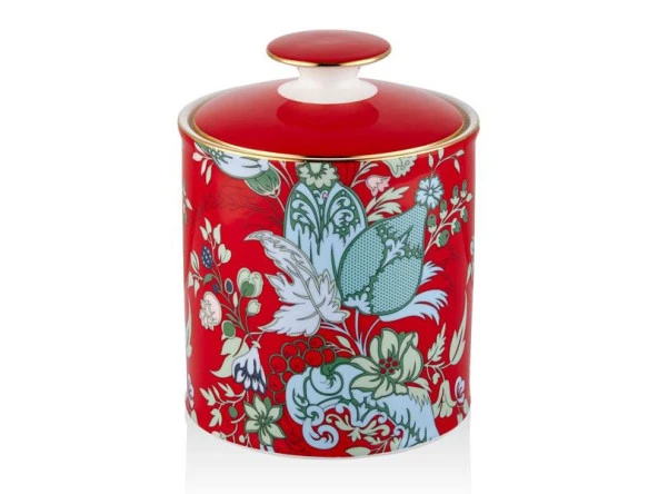 Lamedore Scarlet Büyük Boy Kapaklı Kavanoz 12x16 cm 1LIN-CA012L