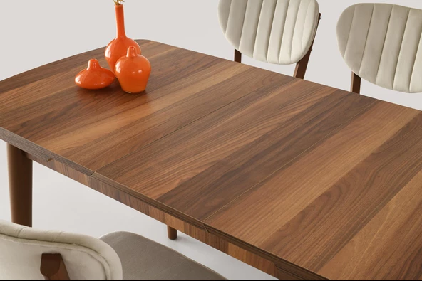 Kelebek Açılır MDF Sadece Yemek Masası 90*140cm - 5