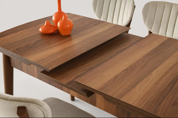 Kelebek Açılır MDF Sadece Yemek Masası 90*140cm - 4