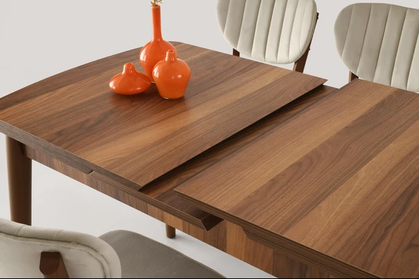 Kelebek Açılır MDF Sadece Yemek Masası 90*140cm - 3