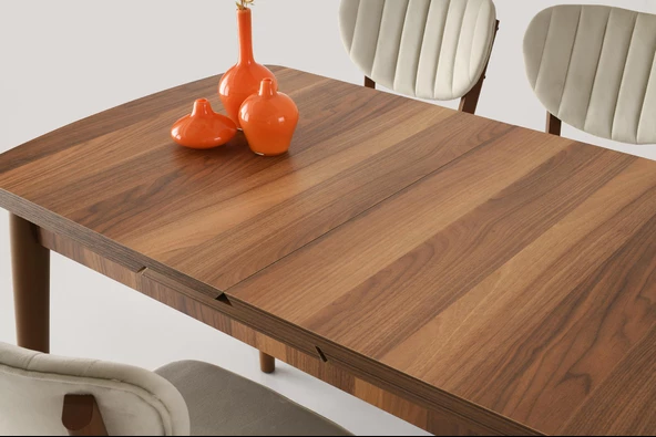 Kelebek Açılır MDF Sadece Yemek Masası 90*140cm - 2