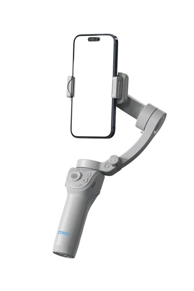 Torima M01 Gri Çok Amaçlı Gimbal Özellikli Tripod Selfie Çubuğu - 10