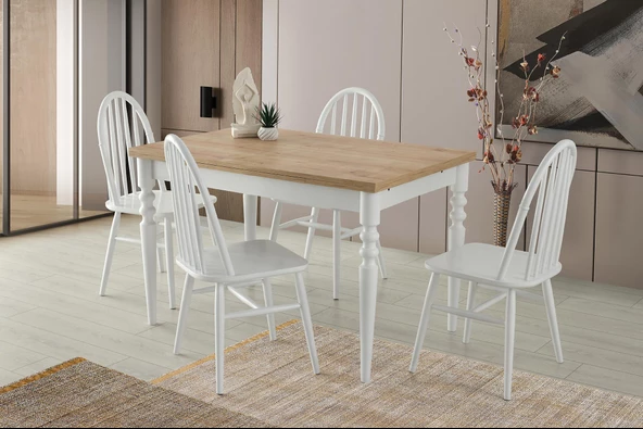 Didim Modern Açılır Sadece Mutfak Masası 80x120 - 9