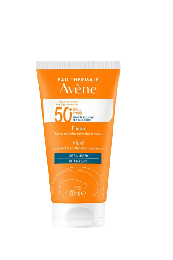 Avène Fluid 3 Second Absorption Ultra Light SPF50+ 50 ml