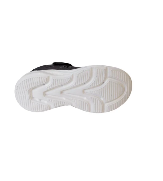 KİNETİX Erkek Çocuk Siyah Gri Cilt Çırtlı Sneaker Spor Yürüyüş Ayakkabısı - 9