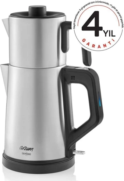 Arzum AR3129 Deminde Inox Çay Makinesi