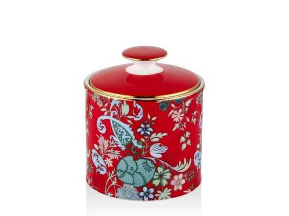 Lamedore Scarlet Küçük Boy Kapaklı Kavanoz 11x13 cm 1LIN-CA012S