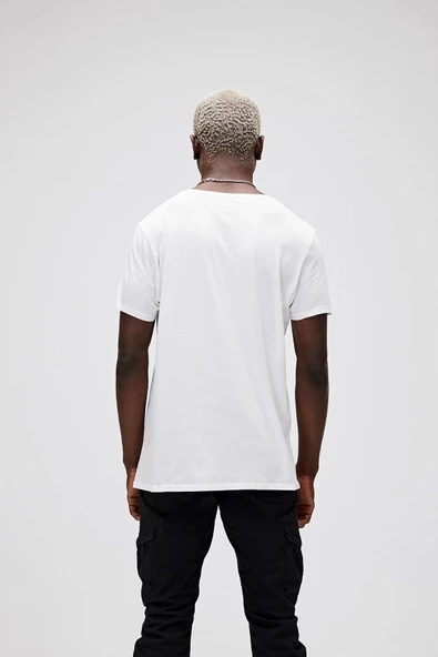 Bear Tee King Size Off-White Men's T-Shirt - 3