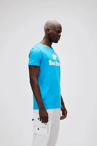 Bad Bear Tee Mavi Erkek Tişört - 2