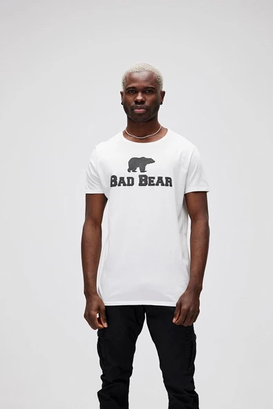 Bear Tee King Size Off-White Men's T-Shirt