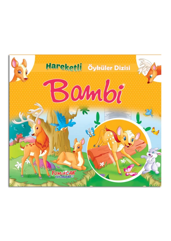 Yumurcak Yayınları Hareketli Öyküler - Bambi