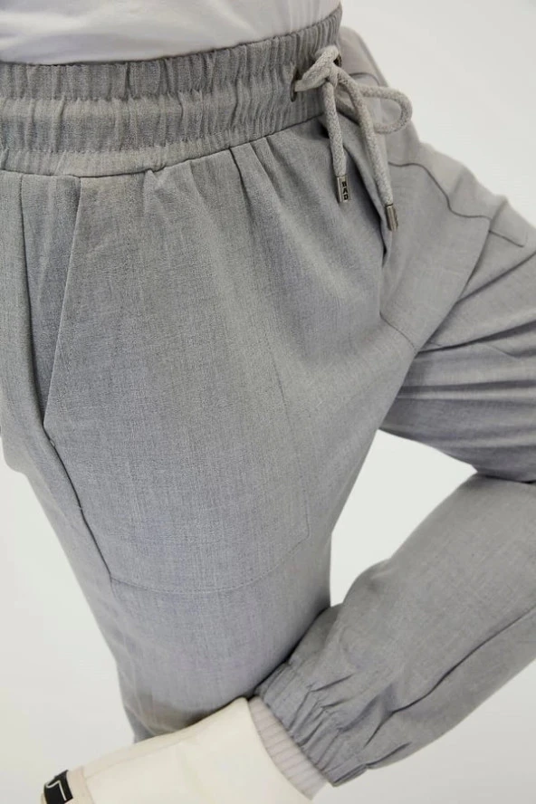 Bad Bear Dublin Grey Melange Men's Pants - 4