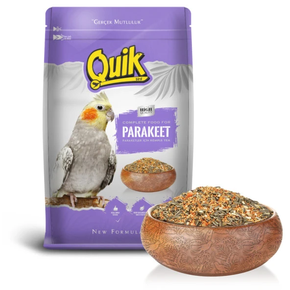 Quik Paraket Yemi 750 Gr x 6 Adet