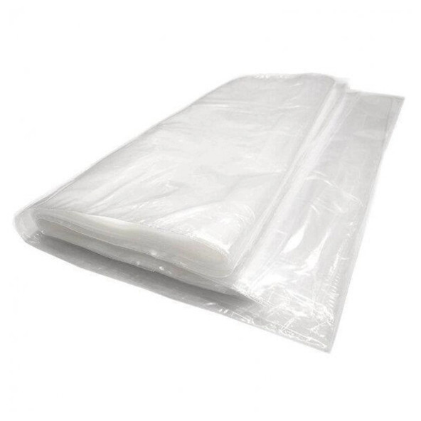 Bakkaliye Torbası 1 Kg Şeffaf Naylon Torba 1'lik 20x30 Cm Bakliyat Torbası Kalın Poşet - 4
