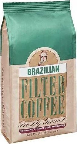 Kurukahveci Mehmet Efendi Brazilian Filtre Kahve 250 G