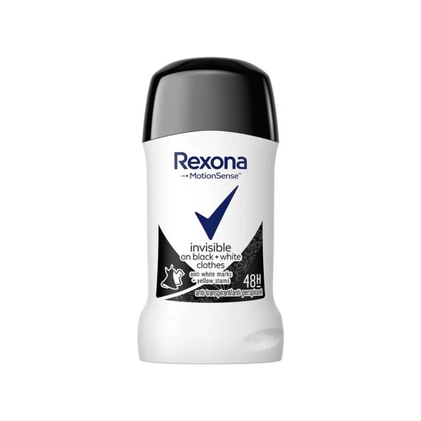 Rexona Stick 40ml Women İnvisible Black & White