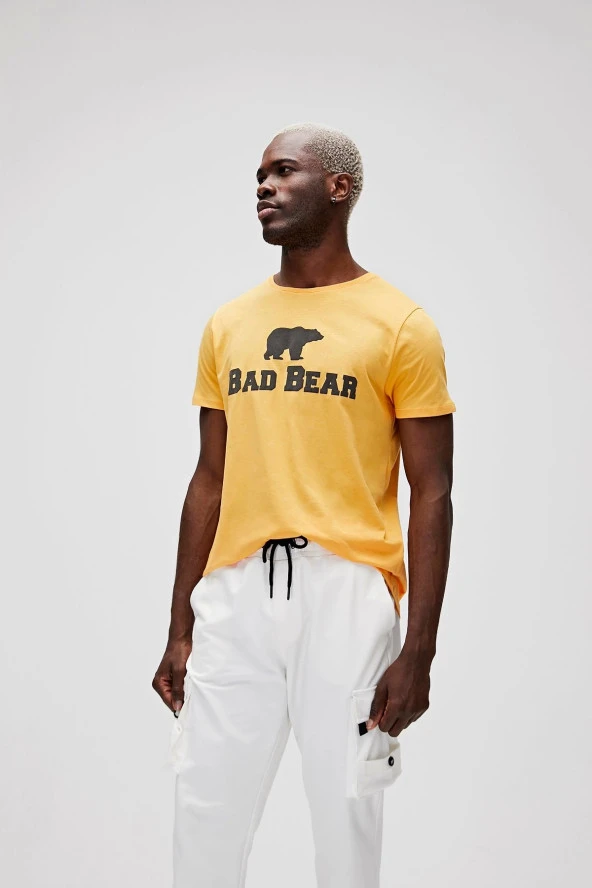 BAD BEAR Bear Tee Mustard Men's T-Shirt - 2