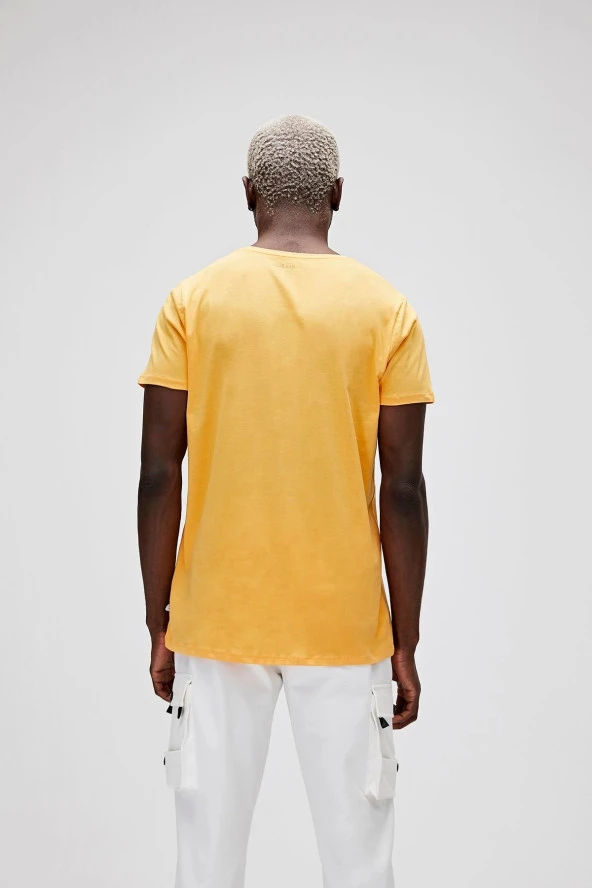 BAD BEAR Bear Tee Mustard Men's T-Shirt - 3