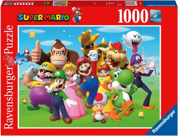1000p Puz Super Mario Yapboz