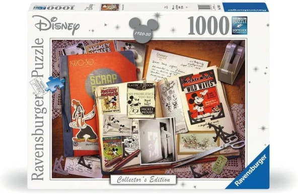 1000p Puz WD Mickey Mouse 1930lar Yapboz