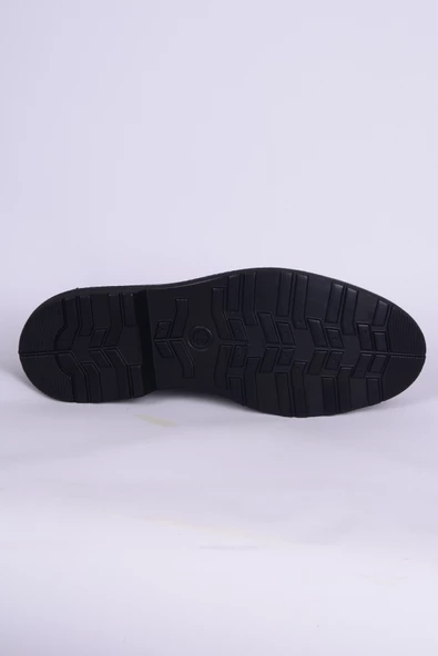 Pierre Cardin 241075 Exclusive Deri Normal Taban Bağcıksız Toka Detaylı Siyah Klasik Erkek Ayakkabı - 4